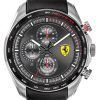 Ferrari Scuderia Speedracer Chronograph Leather Strap Quartz 0830648 Mens Watch