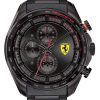Ferrari Scuderia Speedracer Chronograph Black Dial Stainless Steel Quartz 0830654 Mens Watch