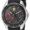 Ferrari Scuderia Speedracer Black Dial Silicon Band Quartz 0830683 Mens Watch