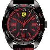 Ferrari Scuderia Forza Black Dial Silicon Band Quartz 0840034 Mens Watch
