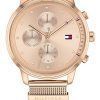 Tommy Hilfiger Blake Rose Gold Tone Stainless Steel Quartz 1781907 Womens Watch