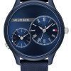 Tommy Hilfiger Meg Blue Dial Silicon Strap Quartz 1782146 Womens Watch