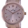 Westar Rose Gold Tone Stainless Steel Quartz 40245 PPN 609 Womens Watch