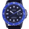 Fossil JFB-01 Black Dial Silicon Strap Quartz CE5023 100M Mens Watch