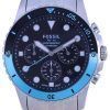 Fossil FB-01 Chronograph Black Dial Quartz FS5827 100M Mens Watch