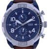 Fossil Bronson Chronograph Leather Strap Quartz FS5829 Mens Watch