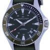 Hamilton Khaki Navy Scuba Green Dial Automatic H82375961 100M Mens Watch