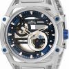 Invicta Akula Skeleton Dial Stainless Steel Automatic 32361 100M Mens Watch