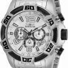 Invicta Pro Diver Scuba Chronograph Stainless Steel Quartz 34747 100M Mens Watch