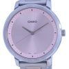 Casio Analog Pink Dial Stainless Steel LTP-B115D-4E LTPB115D-4 Womens Watch