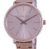 Michael Kors Pyper Rose Gold Tone Dial Quartz MK1040 With Gift Set Womens Watch