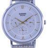 Casio Analog Silver Dial Stainless Steel Quartz MTP-B300D-7A MTPB300D-7 Mens Watch