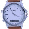 Casio Analog Digital Leather Strap MTP-VC01L-7E MTPVC01L-7 Mens Watch