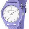 Morellato Soft White Dial Plastic Strap Quartz R0151163515 Womens Watch