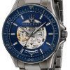 Maserati Sfida Skeleton Blue Dial Stainless Steel Automatic R8823140001 100M Mens Watch