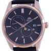 Orient Sun  Moon Gen 5 Black Dial Automatic RA-AK0309B00C Mens Watch