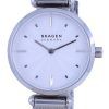 Skagen Amberline Silver Dial Stainless Steel Quartz SKW2956 Womens Watch