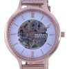 Skagen Anita Skeleton Mother Of Pearl Dial Automatic SKW2960 Womens Watch