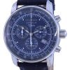 Zeppelin 100 Jahre Ed.1 Blue Dial Chronograph Quartz 7680-3 76803 Mens Watch