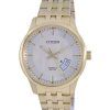 Citizen Gold Tone Dial Gold Tone Stainless Steel Bracelet Quartz BI1052-85P Men's Watch