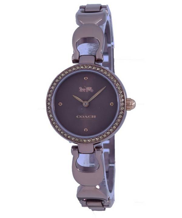 Coach Park Crystal Accents Stainless Steel Quartz CO14503563 Women's Watch 1 Coach Park Crystal Accents Stainless Steel Quartz CO14503563 Women's Watch