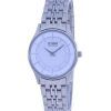 Citizen Axiom Diamond Accent Stainless Steel Eco-Drive EG7050-54A Women's Watch