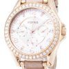 Fossil Riley Multifunction Crystals ES3466 Womens Watch