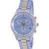 Citizen Chandler Chronograph Two Tone Stainless Steel Eco-Drive FB1444-56D Women's Watch
