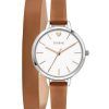 Oui & Me Petite Amourette White Dial Leather Strap Quartz ME010005 Women's Watch