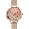Oui & Me Fleurette Rose Gold Tone Stainless Steel Quartz ME010105 Women's Watch