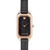 Oui & Me Finette Rose Black Mop Dial Stainless Steel Quartz ME010117 Women's Watch