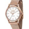 Sector 660 White Dial Rose Gold Tone Stainless Steel Quartz R3253517503 Women's Watch