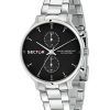 Sector 370 Black Dial Stainless Steel Quartz R3253522004 Men's Watch