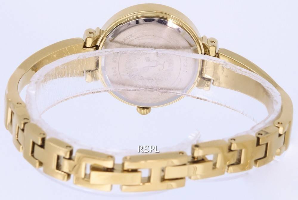 Anne Klein Gold Tone Crystal Accents Purple Dial Quartz 2244LVST Womens Watch 4 Anne Klein Gold Tone Crystal Accents Purple Dial Quartz 2244LVST Womens Watch