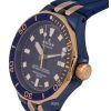 Edox Delfin Blue Dial Automatic Divers 80110357BURCABUIR 80110 357BURCA BUIR 300M Mens Watch