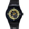 Bulova Modern Millennia Semi Skeleton Black Dial Automatic 98A291 Men's Watch