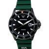 Emporio Armani Green Silicon Black Dial Quartz AR11464 100M Men's Watch