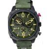 AVI-8 Hawker Hunter Deep Green Retrograde Chronograph Quartz AV-4052-08 Mens Watch