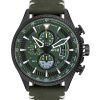 AVI-8 Hawker Hunter Avon Chronograph Charcoal Green Dial Quartz AV-4064-02 Mens Watch