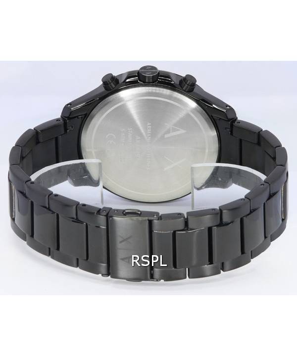 Armani Exchange Hampton Chronograph Black Dial Quartz AX2429 Men's Watch 3 Armani Exchange Hampton Chronograph Black Dial Quartz AX2429 Men's Watch