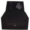 Armani Exchange Multifunction Gunmetal-Tone Stainless Steel Mesh Quartz AX7129SET Mens Watch
