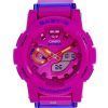 Casio Baby-G Analog Digital Resin Quartz BGA-185FS-4A.G BGA185FS-4 100M Womens Watch