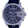 Diesel Mega Chief Chronograph Leather Quartz DZ4559 100M Mens Watch