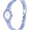 Citizen Crystal Accents Stainless Steel White Dial Quartz EJ6134-50A.G Womens Watch