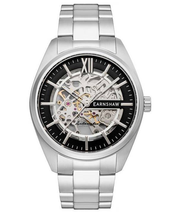 Thomas Earnshaw Smeaton Limited Edition Black Skeleton Dial Automatic ES-8208-11 Mens Watch 1 Thomas Earnshaw Smeaton Limited Edition Black Skeleton Dial Automatic ES-8208-11 Mens Watch