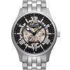 Thomas Earnshaw Simpson Caspian Black Skeleton Dial Automatic ES-8240-22 Mens Watch