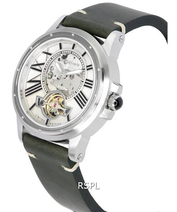 Thomas Earnshaw Bertha Limited Edition Open Heart Skeleton Dial Automatic ES-8244-02 Mens Watch