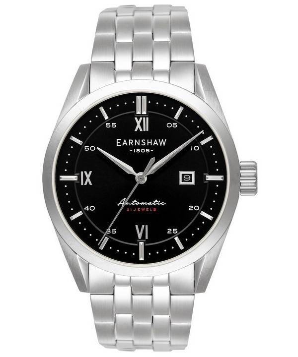 Thomas Earnshaw Smith Precisto Limited Edition Black Dial Automatic ES-8811-11 Mens Watch 1 Thomas Earnshaw Smith Precisto Limited Edition Black Dial Automatic ES-8811-11 Mens Watch