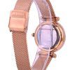 Fossil Carlie Rose Gold Stainless Steel Quartz ES5011 Womens Watch