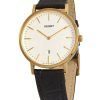 Orient Classic Leather Silver Dial Quartz FGW05003W0 Men's Watch